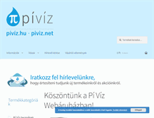 Tablet Screenshot of piviz.net